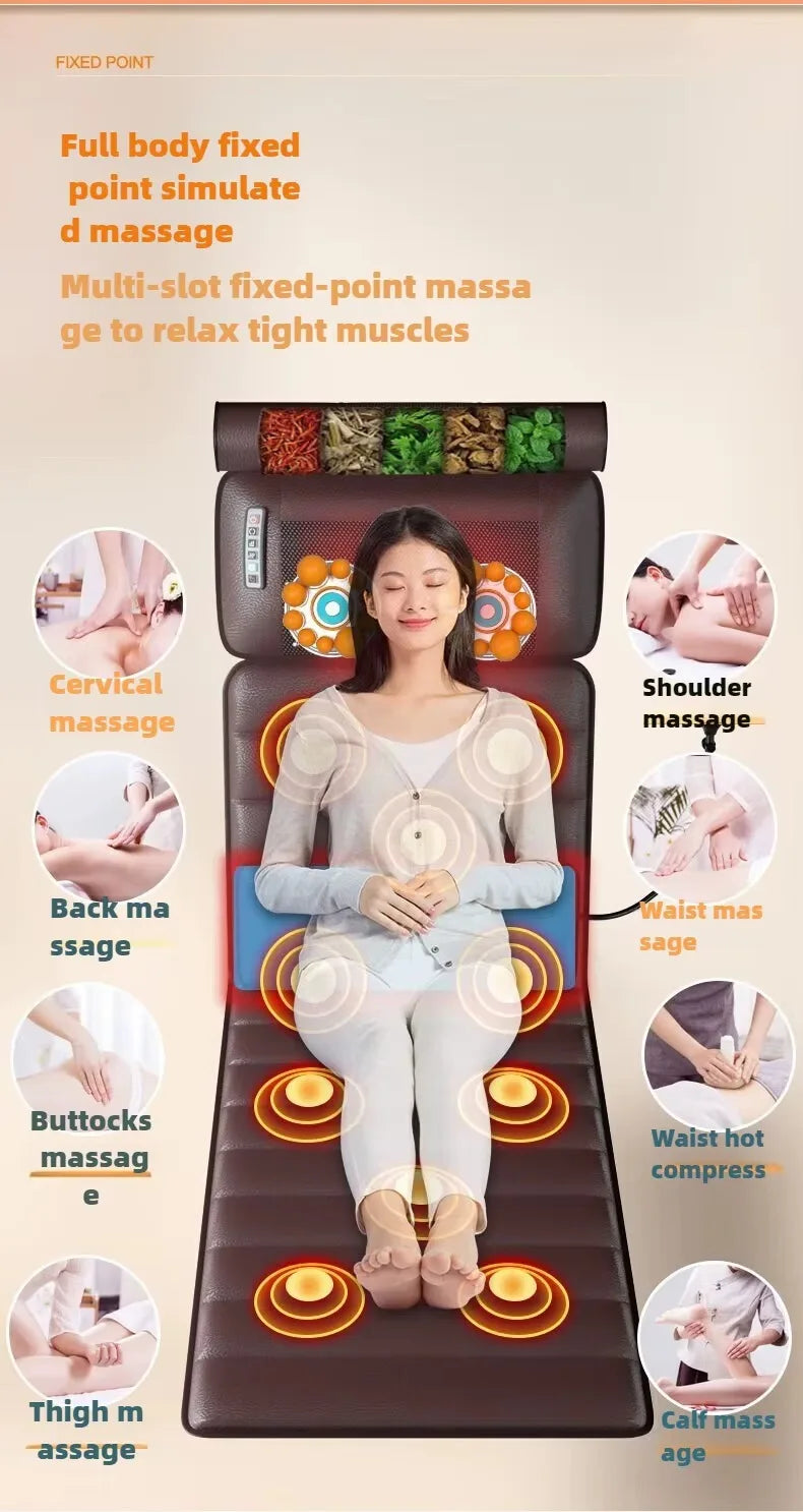 Elektrische Massagematte Mit Vibration und Wärmefunktion