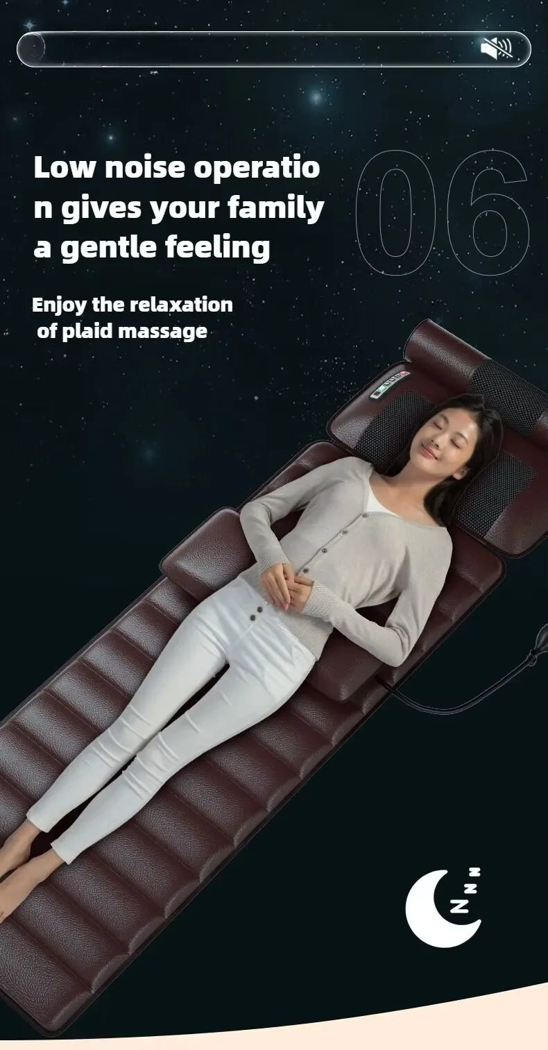 Elektrische Massagematte Mit Vibration und Wärmefunktion