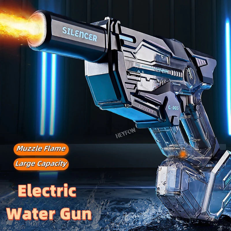 Elektrische Wasserpistole mit Lichteffekten