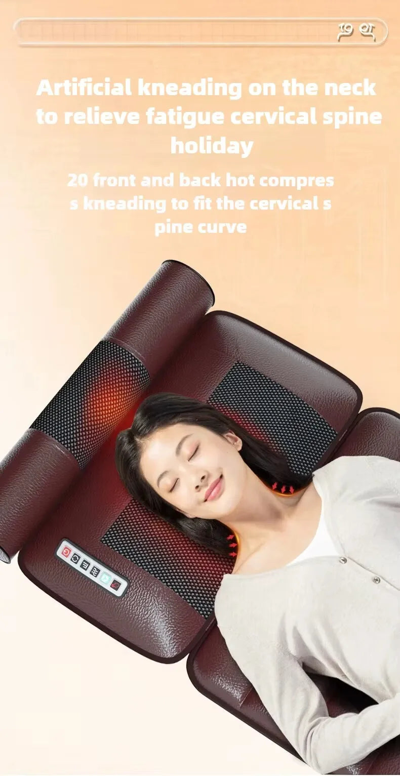 Elektrische Massagematte Mit Vibration und Wärmefunktion