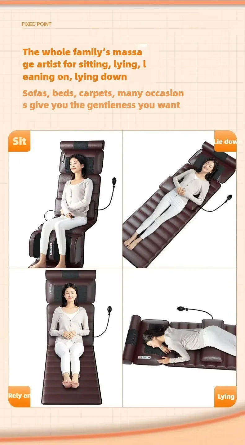 Elektrische Massagematte Mit Vibration und Wärmefunktion