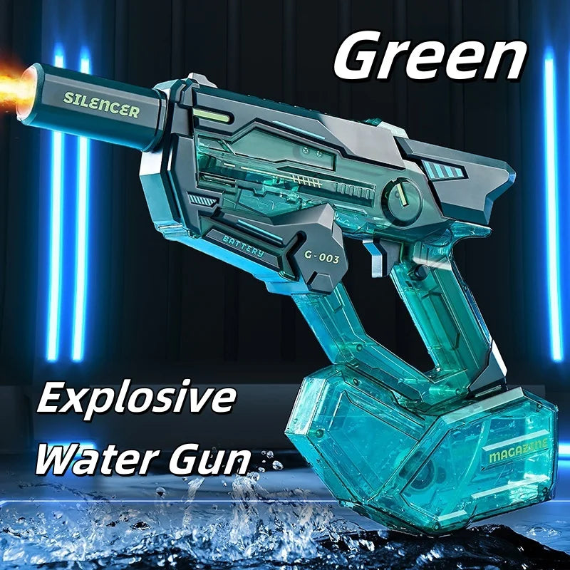 Elektrische Wasserpistole mit Lichteffekten