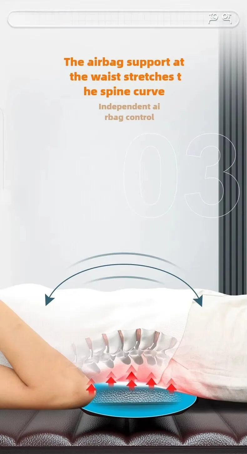 Elektrische Massagematte Mit Vibration und Wärmefunktion
