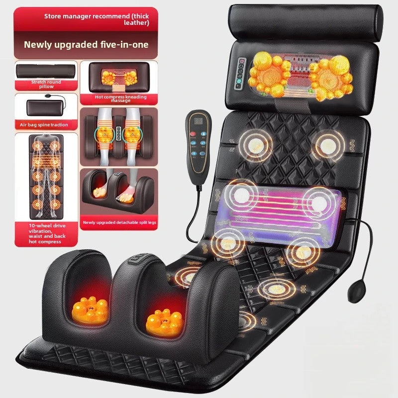 Elektrische Massagematte Mit Vibration und Wärmefunktion