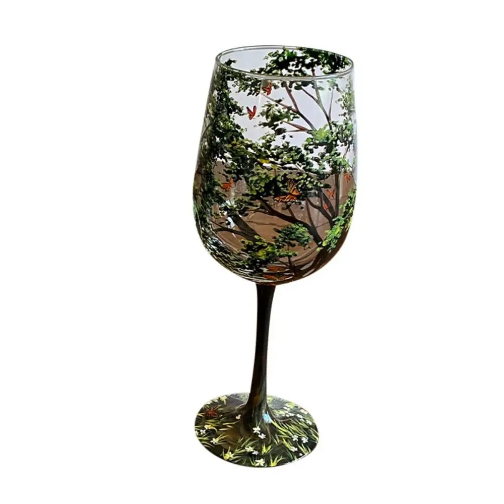 Elegantes Four Seasons Tree Wein Glas – Das perfekte Glas für das ganze Jahr