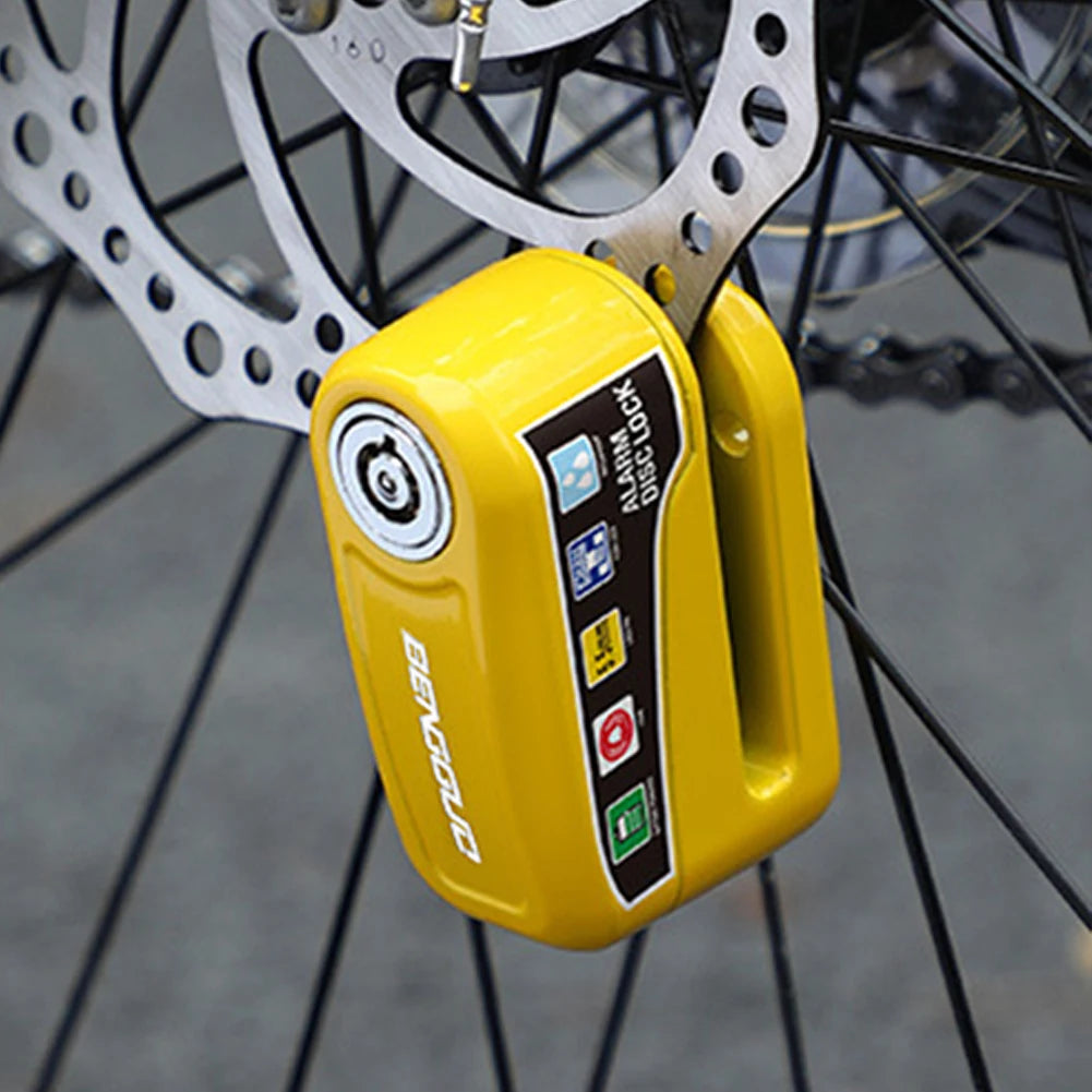 Sicherheitsschloss mit Alarmfunktion für Motorrad, Fahrrad und E-Scooter