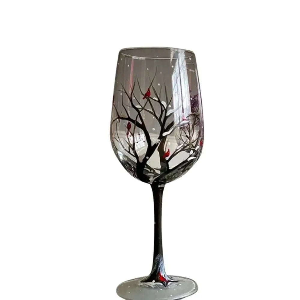 Elegantes Four Seasons Tree Wein Glas – Das perfekte Glas für das ganze Jahr