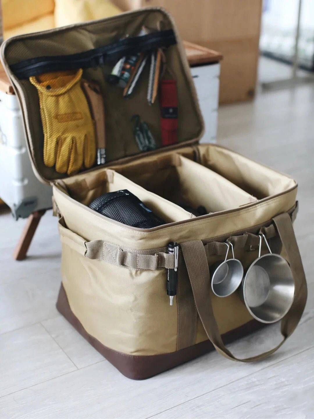 Outdoor Camping Tasche mit viel Stauraum