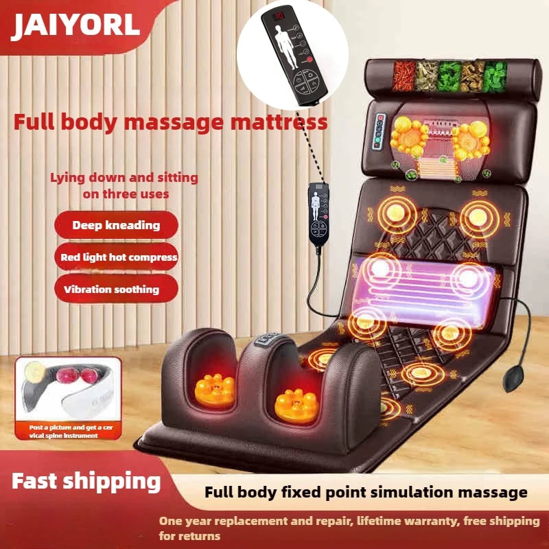 Elektrische Massagematte Mit Vibration und Wärmefunktion