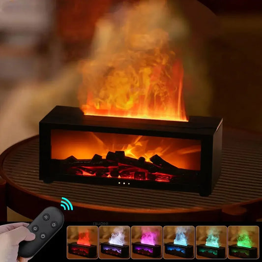 Zoeydam Aromatherapie-Flammen-Diffusor