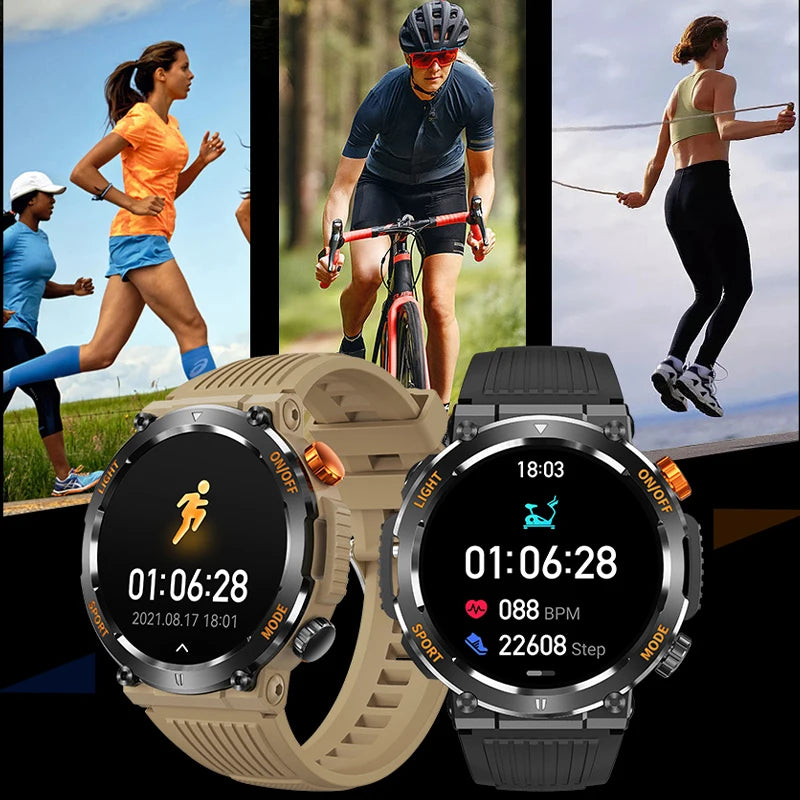 GEJIAN HT17 Smartwatch für Herren