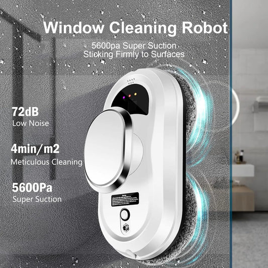 Intelligenter Fenster wisch Roboter mit vielen Features
