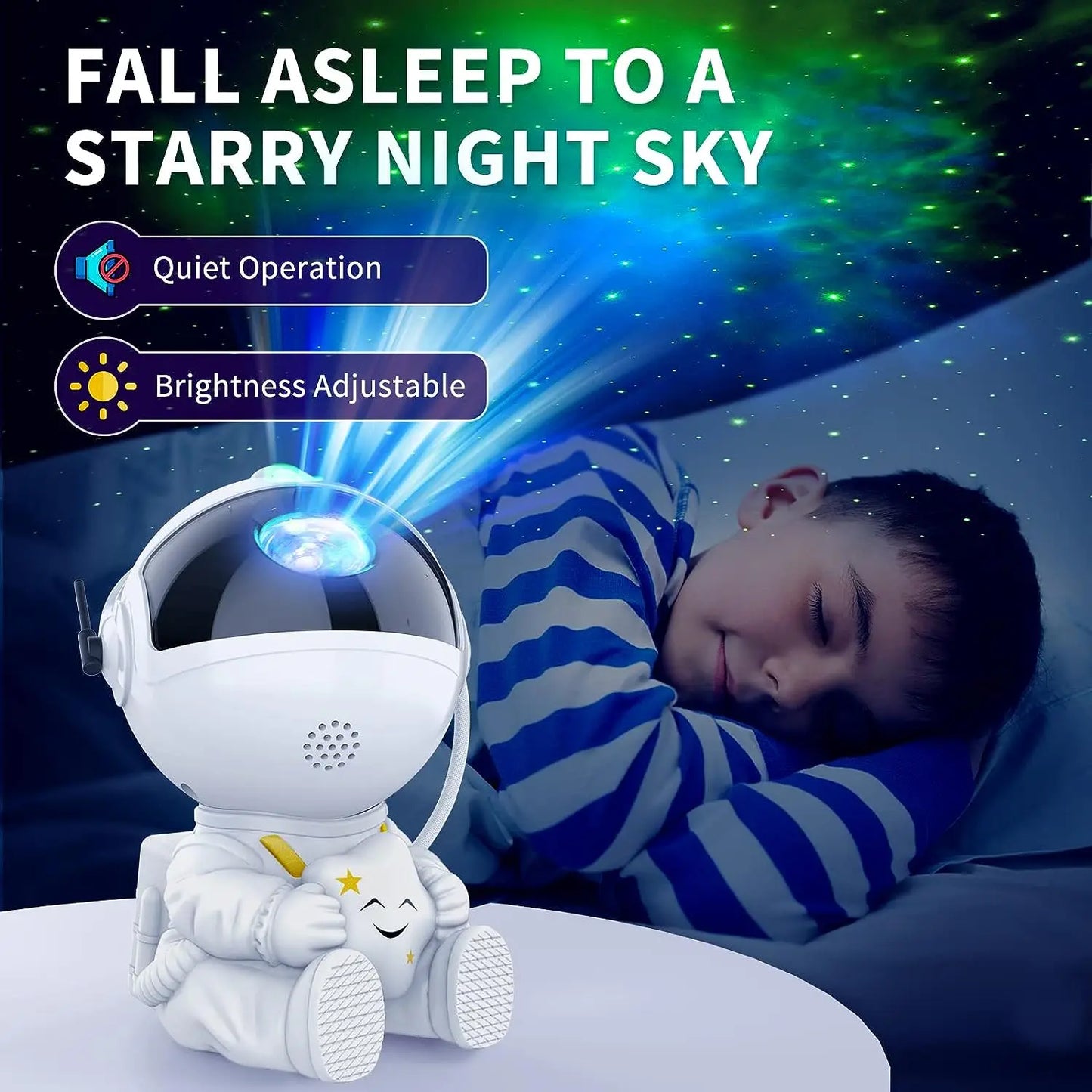 Astronaut Sternen Projektor